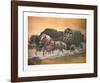 Cowboys Duet Home on the Range-Rockwell Smith-Framed Collectable Print