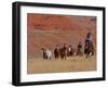 Cowboys Herding Horses in the Big Horn Mountains, Shell, Wyoming, USA-Joe Restuccia III-Framed Photographic Print