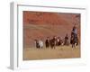 Cowboys Herding Horses in the Big Horn Mountains, Shell, Wyoming, USA-Joe Restuccia III-Framed Photographic Print