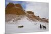 Cowboys on Hide Out Ranch in Big Horn Mountains-Darrell Gulin-Mounted Photographic Print