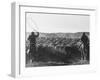 Cowboys on Long Cattle Drive from S. Dakota to Nebraska-Grey Villet-Framed Photographic Print