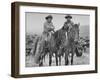 Cowboys on Parker Ranch Posing for Photograph-null-Framed Photographic Print