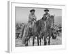 Cowboys on Parker Ranch Posing for Photograph-null-Framed Photographic Print