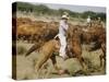 Cowboys on the King Range, TX-Eliot Elisofon-Stretched Canvas