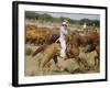 Cowboys on the King Range, TX-Eliot Elisofon-Framed Photographic Print