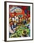 Cowboys Playing Faro in a Saloon-Harry Green-Framed Giclee Print