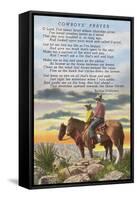 Cowboys' Prayer-null-Framed Stretched Canvas