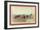 Cowboys, Roping a Buffalo on the Plains-John C. H. Grabill-Framed Giclee Print