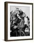 Cowboys Taking a Break During Cattle Drive to Virginia City-Ralph Crane-Framed Photographic Print