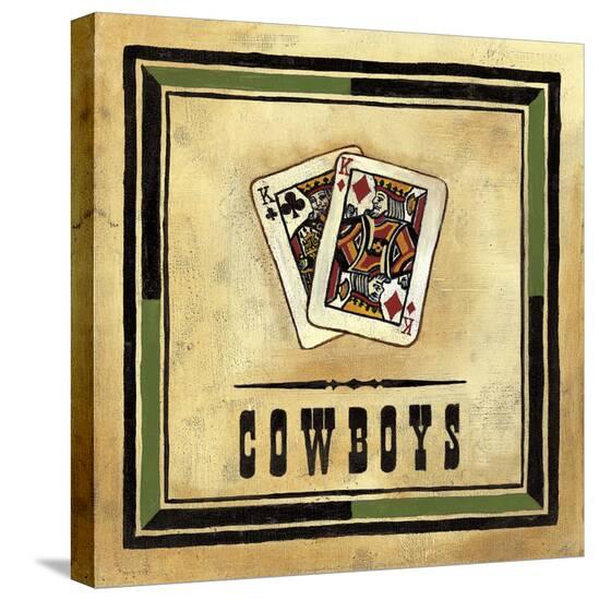 Cowboys-Jocelyne Anderson-Tapp-Stretched Canvas