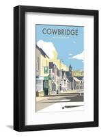 Cowbridge - Dave Thompson Contemporary Travel Print-Dave Thompson-Framed Giclee Print