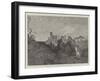 Cowdray Park, Side View from the Private Garden-Charles Auguste Loye-Framed Giclee Print