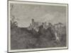 Cowdray Park, Side View from the Private Garden-Charles Auguste Loye-Mounted Giclee Print