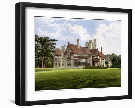 Cowdray Park, Sussex, Home of the Earl of Egmont, C1880-AF Lydon-Framed Giclee Print