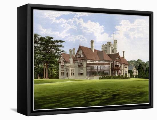 Cowdray Park, Sussex, Home of the Earl of Egmont, C1880-AF Lydon-Framed Stretched Canvas