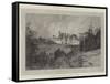 Cowdray Park, the Seat of the Earl of Egmont-Charles Auguste Loye-Framed Stretched Canvas