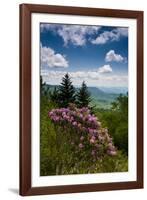 Cowee Mountain Overlook, Blue Ridge Parkway, North Carolina-Howie Garber-Framed Photographic Print