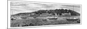 Cowes Harbour, Isle of Wight, 1900-null-Mounted Giclee Print