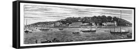 Cowes Harbour, Isle of Wight, 1900-null-Framed Stretched Canvas