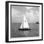 Cowes Prince Philip and Uffa Fox-Jim Pringle-Framed Photographic Print