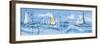 Cowes Week II-Alan Halliday-Framed Giclee Print