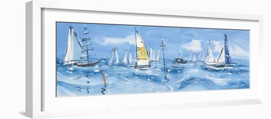 Cowes Week II-Alan Halliday-Framed Giclee Print