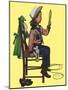 Cowgirl, 1951-Stan Ekman-Mounted Giclee Print