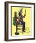 Cowgirl, 1951-Stan Ekman-Framed Giclee Print