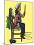 Cowgirl, 1951-Stan Ekman-Mounted Giclee Print