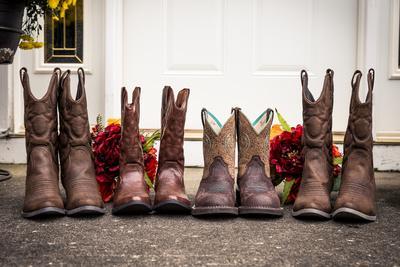 Country shop wedding boots