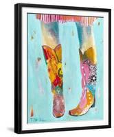 Cowgirl Boots-Pamela K. Beer-Framed Art Print