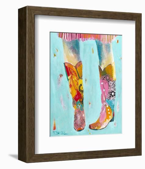 Cowgirl Boots-Pamela K. Beer-Framed Art Print