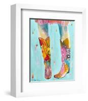 Cowgirl Boots-Pamela K. Beer-Framed Art Print