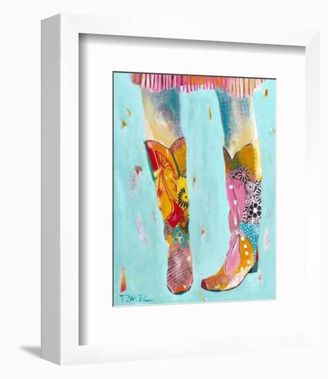 Cowgirl Boots-Pamela K. Beer-Framed Art Print