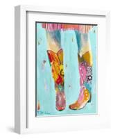 Cowgirl Boots-Pamela K. Beer-Framed Art Print