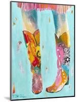 Cowgirl Boots-Pamela K. Beer-Mounted Art Print