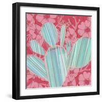 Cowgirl Cactus-Robbin Rawlings-Framed Art Print