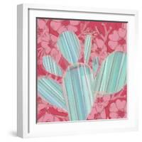 Cowgirl Cactus-Robbin Rawlings-Framed Art Print