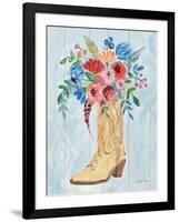 Cowgirl II-Farida Zaman-Framed Art Print