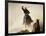 Cowgirl Lassoing on the Range-DLILLC-Framed Photographic Print