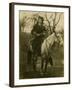 Cowgirl Performer: "Lone Star May Mackey"-null-Framed Art Print