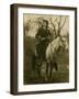 Cowgirl Performer: "Lone Star May Mackey"-null-Framed Art Print