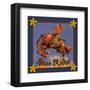 Cowgirl Star Rider-null-Framed Giclee Print