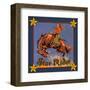 Cowgirl Star Rider-null-Framed Giclee Print