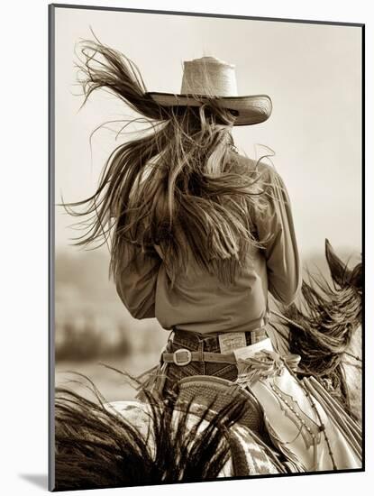 Cowgirl-Lisa Dearing-Mounted Photographic Print