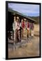 Cowgirls and Cowboys outside a Cabin-Terry Eggers-Framed Photographic Print