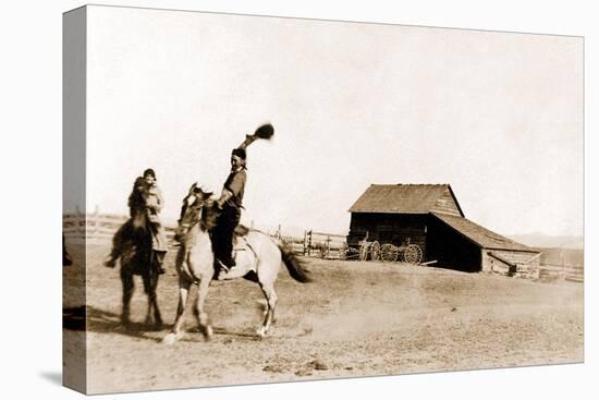 Cowgirls on Range-null-Stretched Canvas