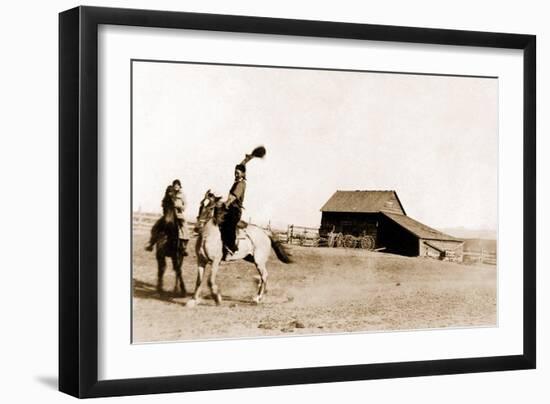 Cowgirls on Range-null-Framed Art Print