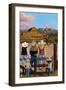 Cowgirls Scene-Lantern Press-Framed Art Print