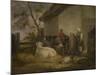 Cowherd and Milkmaid-George Morland-Mounted Giclee Print